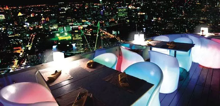 Baiyoke Sky Rooftop Bar Thái Lan