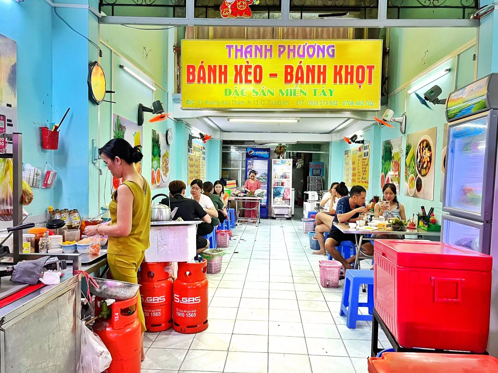 Bánh xèo ngon ở Sài Gòn