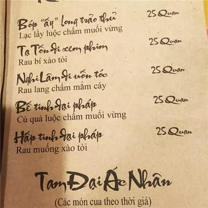 Top 15 tên món ăn độc lạ, hài hước nhất Việt Nam 21