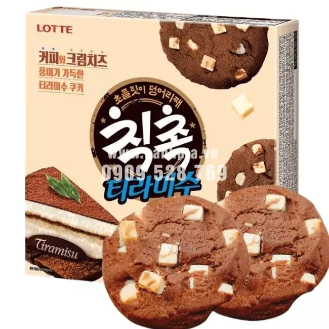 Bánh quy Tiramisu Chocolate Lotte