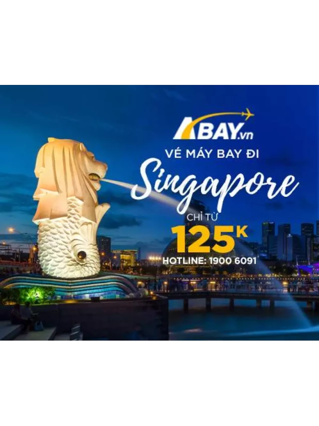  Đặt vé máy bay đi Singapore giá rẻ - Săn lùng cơ hội hấp dẫn tại ABAY.vn