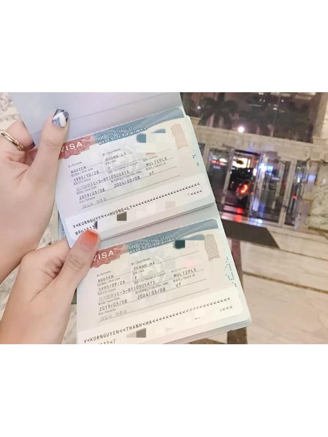   Visa du lịch Hàn Quốc: Thời hạn và loại visa